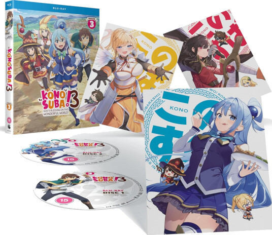 Konosuba: God's Blessing On This Wonderful World Sesong 3 Bluray