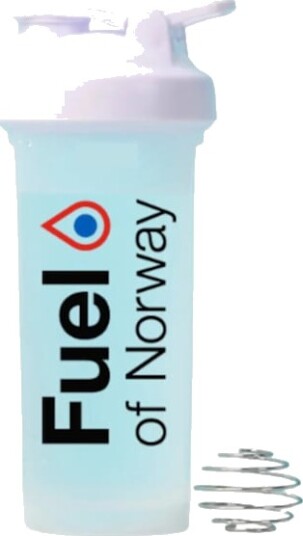 Fuel Of Norway Shaker 600ml Hvit 600ml