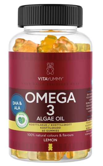 VitaYummy Omega 3 Lemon 60pcs