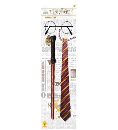 Rubies Kostymer Harry Potter Tilbehør OneSize Kostymer Brun Gul Rød