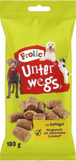 Frolic Underveis med fjærkre 9 x 180 g Frolic Underveis med fjærkre 9 x 180 g