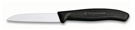 Victorinox Rett Skrellekniv 8 cm Nylonhåndtak Svart Victorinox Rett Skrellekniv 8 cm Nylonhåndtak Svart