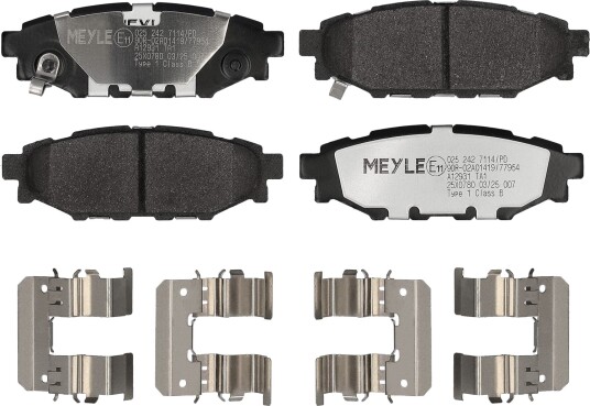 MEYLE 025 242 7114/PD Bremseklosser