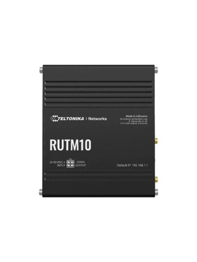 Teltonika RUTM10 Dobbeltbånds Wi-Fi 5 Router med 3-Portssvitsj Teltonika RUTM10 Dobbeltbånds Wi-Fi 5 Router med 3-Portssvitsj