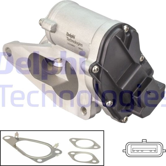 DELPHI EG10631-12B1 EGR-ventil