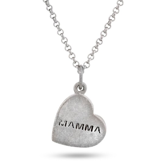 Pan Jewelry, Anheng i sølv med hjerte Pan Jewelry, Anheng i sølv med hjerte