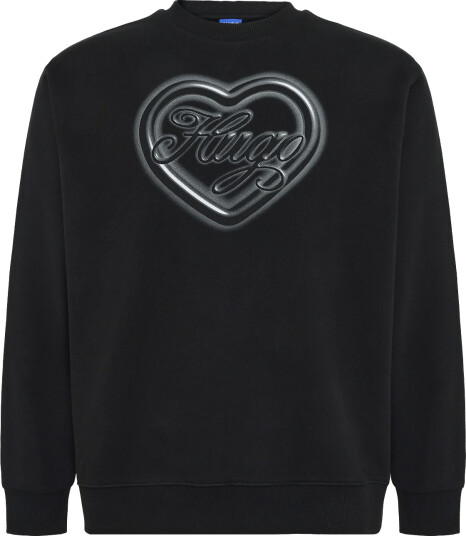 HUGO BLUE Classic Crew_B_3 Black M