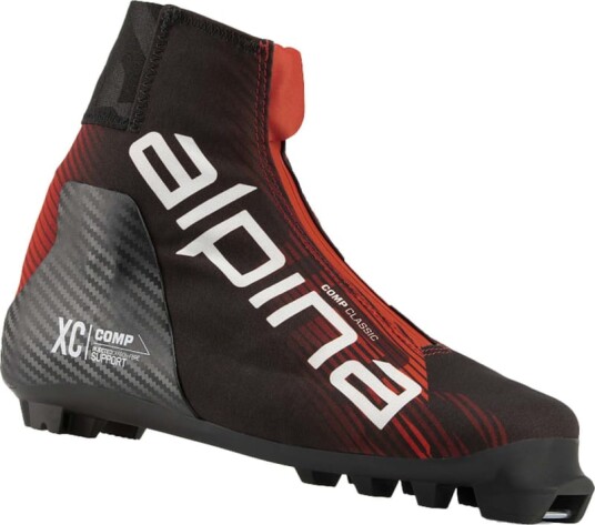 Alpina Unisex Comp Classic 42, Black/Red Alpina Unisex Comp Classic 42, Black/Red