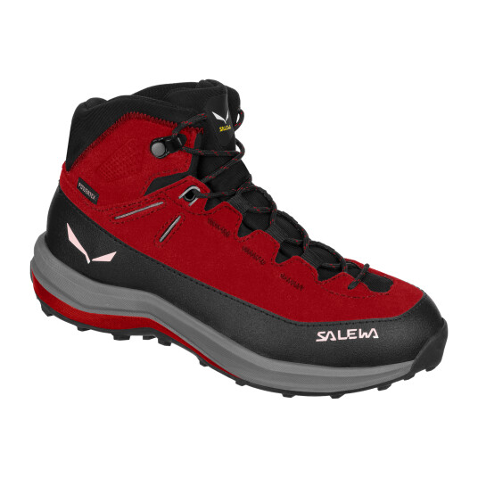 Salewa Mountain Trainer 2 Powertex Mid Boot, fjellsko, barn 35 Flame/flame