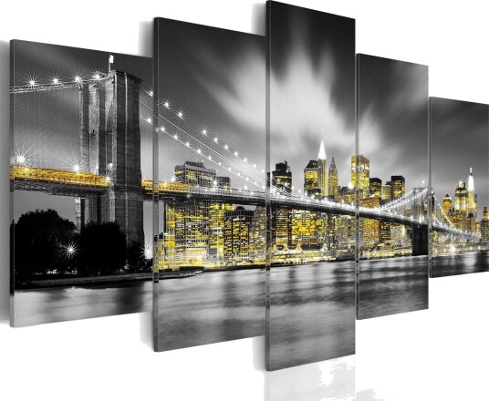 Bilde Nyc Amber Eyes 200x100 Artgeist sp. z o. o.