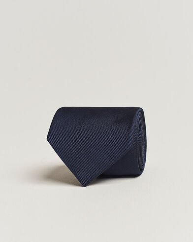 Amanda Christensen Plain Classic Tie 8 cm Navy Amanda Christensen Plain Classic Tie 8 cm Navy