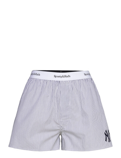 Sporty & Rich Yankees Serif Boxer Short Navy XS