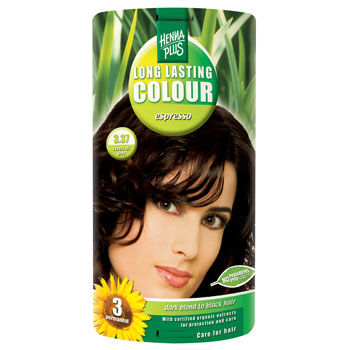 Henna Plus Henna Hårfarge Plus 3.37 Espresso Long Lasting Colour  40 ml