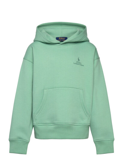 Ralph Lauren Kids Big Fit Logo Fleece Hoodie Green 132 137 Ralph Lauren Kids Big Fit Logo Fleece Hoodie Green 132 137