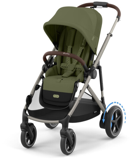 Barnevogn Cybex eGazelle S TPE Moss Green Khaki