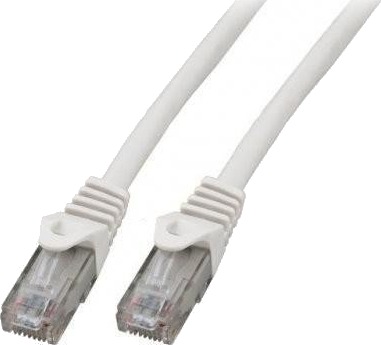 MERCODAN Patch cable KAT6 UTP, White,