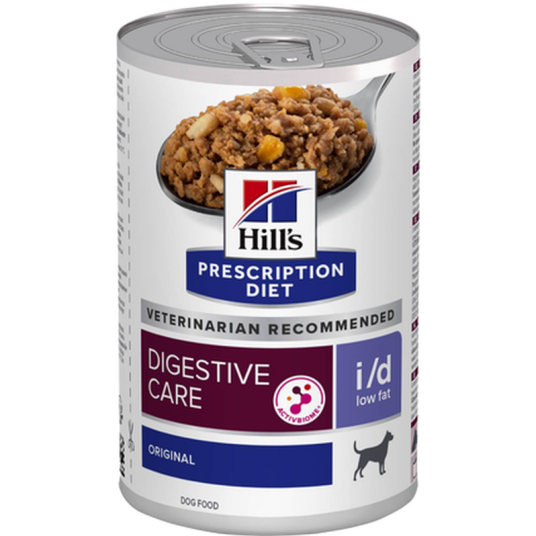 I/D Digestive Care Low Fat Original Hermetikk Våtfôr Til Hund 360 G X 12 Hund Hundefôr Hill"S Prescription Diet Dog