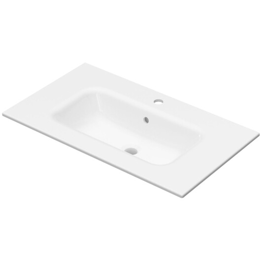 Linn Bad Tor Møbel Hvit 80cm