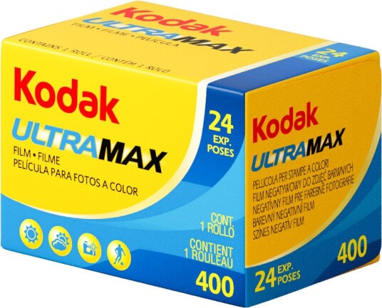 Kodak Ultramax Fargenegativfilm 35mm 24 Bilder ISO 400 Kodak Ultramax Fargenegativfilm 35mm 24 Bilder ISO 400