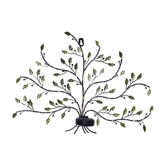STAR TRADING 482-19 TREE OF LIFE DEKORATIVT LYS, GRØNN
