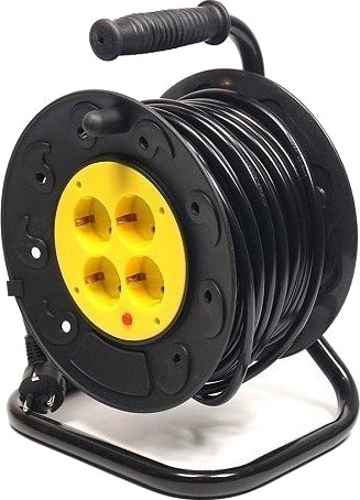 Plugg Exd Skjøteledning Med Spole 25M, 4 Stikkontakter, 3X2,5Mm2 Plugg Exd Skjøteledning Med Spole 25M, 4 Stikkontakter, 3X2,5Mm2