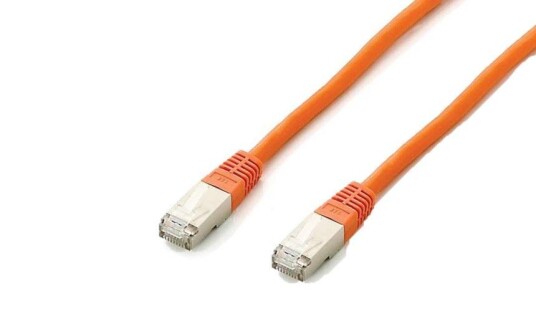 EQUIP Patchkabel RJ45 S/FTP Cat6A 3.00m orange (SSTP)PIMF