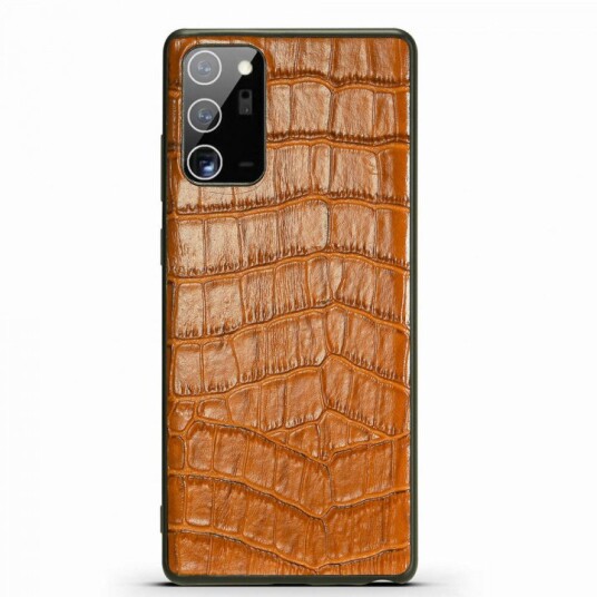 Lærveske til Samsung Note 20 Ultra, Brun