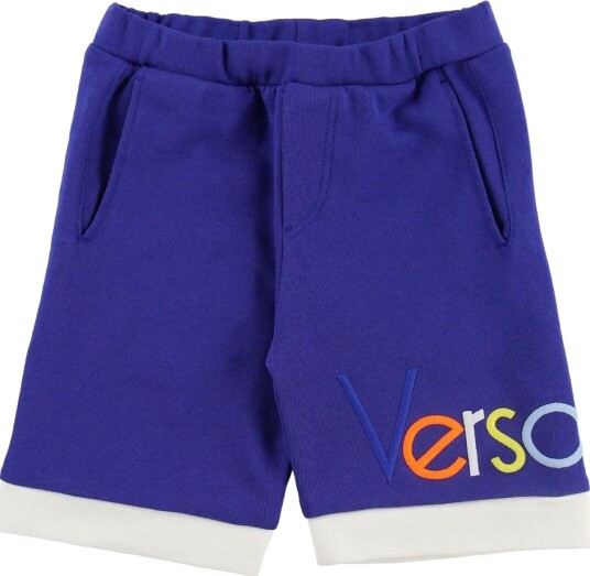 Young Versace Shorts   Genser   Blå m. Tekst   Versace   10 år 140   Shorts