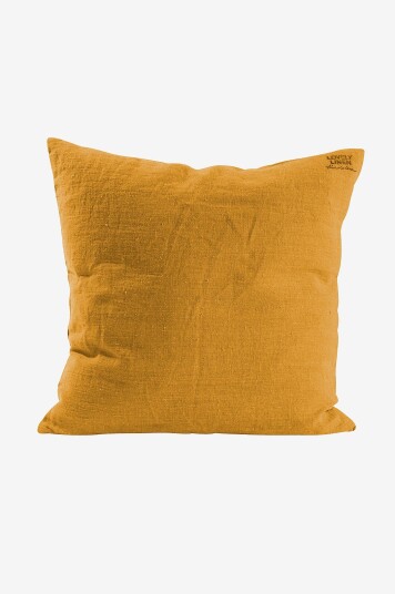 Lovely Linen Putetrekk Lovely i vasket lin Gul