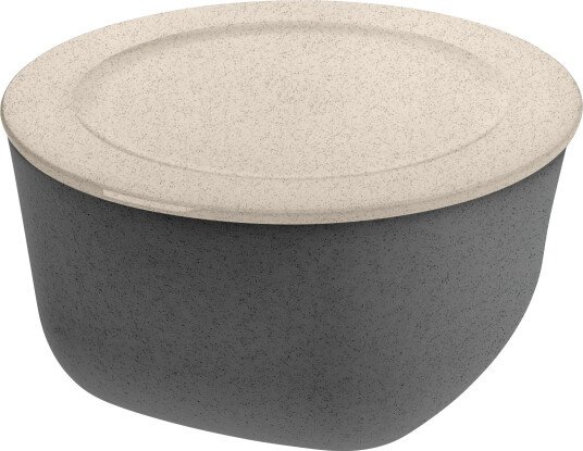 Koziol Connect bolle med lokk 4 L biocirk termoplast Nature ash grey Koziol Connect bolle med lokk 4 L biocirk termoplast Nature ash grey