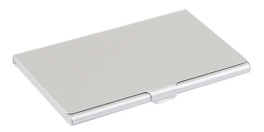 Glatt aluminiumskortholder Lommebok Flere fargevalg