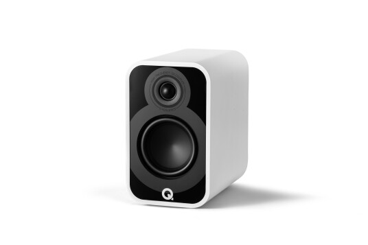 Q Acoustics 5010 stativhøyttalere - Par Matt hvit