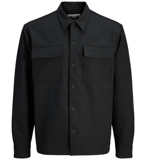 Jack & Jones Junior Black Jcopoint Commute Travel Skjorte Bf Jnr 176