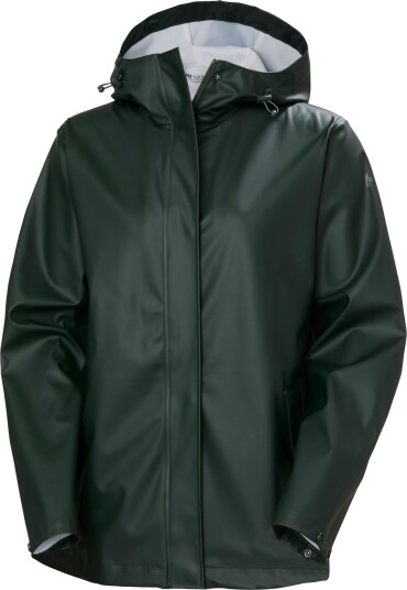 Helly Hansen Moss Regnjakke Dame Dark Jungle 42(XL)