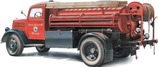 Italeri 3966 Brannbil Modellsett 1:24