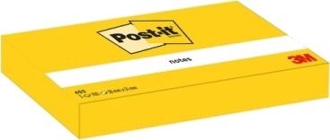 Post It 653 Noter 38 X 51 Mm 300 Ark 3 X 100 Kanarigul