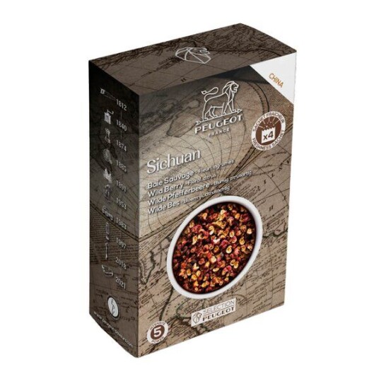 Peugeot - Sichuan pepper røde bær 40g