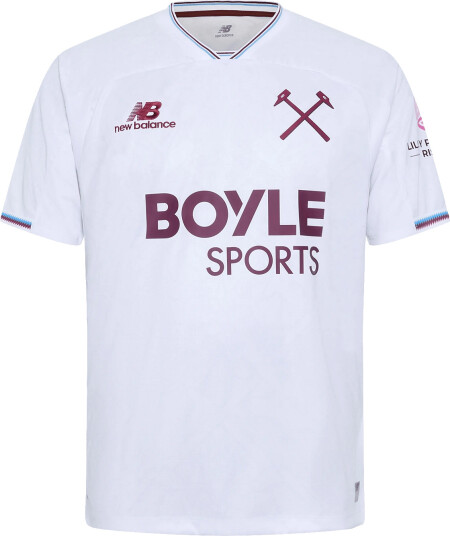 New Balance West Ham United 26/27 Away Short Sleeve Jersey White XXL