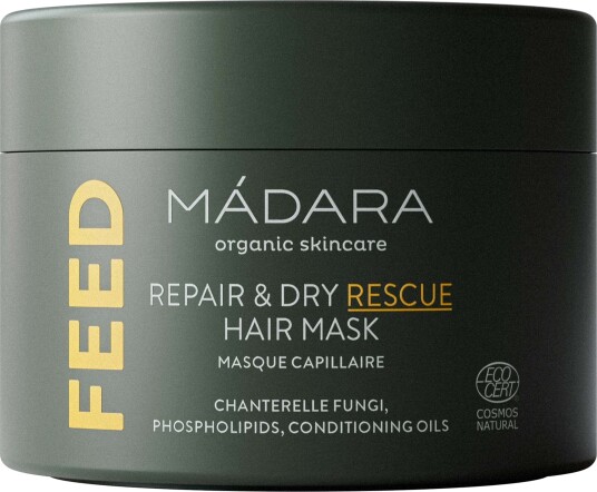 MÀDARA Feed Repair & Dry Rescue Hair Mask 180 ml MÀDARA Feed Repair & Dry Rescue Hair Mask 180 ml