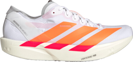 Adidas Men's Adizero Takumi Sen 11 Cloud White/Lucid Orange/Lucid Red 45 1/3 Adidas Men's Adizero Takumi Sen 11 Cloud White/Lucid Orange/Lucid Red 45 1/3