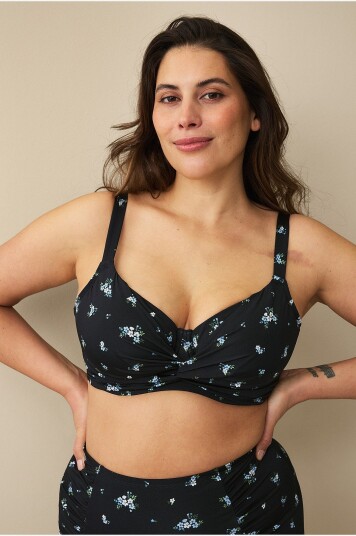 Ellos Plus collection   Bikini BH med bøyler   Svart