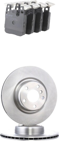 Bremseskiver og -klosser RIDEX 3405B1816