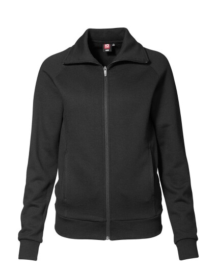 ID Cardigan Sweatshirt til Dame Svart