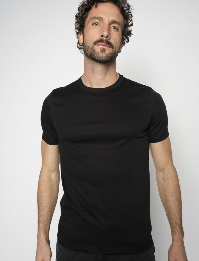 Mos Mosh Gallery Perry Crunch O-Ss Tee - Black - XL Mos Mosh Gallery Perry Crunch O-Ss Tee - Black - XL