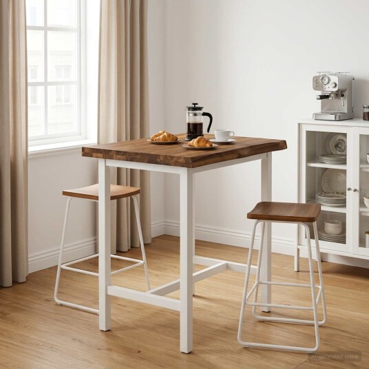 vidaXL Rektangulær Bordplate 80 x 50 x 3,2 cm Rektangulær