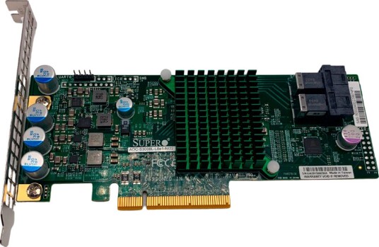Supermicro AOC-S3008L-L8E PCIe-kort 12Gbps SATA/SAS/PCIe Supermicro AOC-S3008L-L8E PCIe-kort 12Gbps SATA/SAS/PCIe