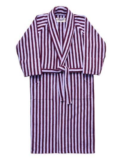 Bongusta Naram Bathrobe - Wine & Lavender Blue - Purple - L/XL Bongusta Naram Bathrobe - Wine & Lavender Blue - Purple - L/XL