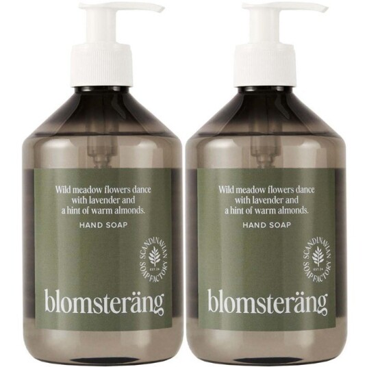 Scandinavian Soap Factory Blomsteräng Hand Soap  Duo