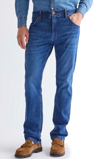 Wrangler Jeans Greensboro Dandelion Summer Blå