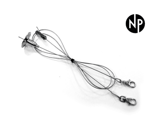 Wire oppheng til LED Panel 60x60cm Wire oppheng til LED Panel 60x60cm